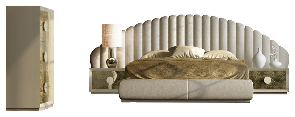 London Bed Dor70, Queen, Set4d