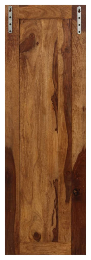 vidaXL Coat Racks Coat Hook for Towel Hook Rack Rail 2 Pcs Solid Sheesham Wood