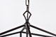 4-Light Oil Rubbed Bronze Lantern Cage Pendant Chandelier