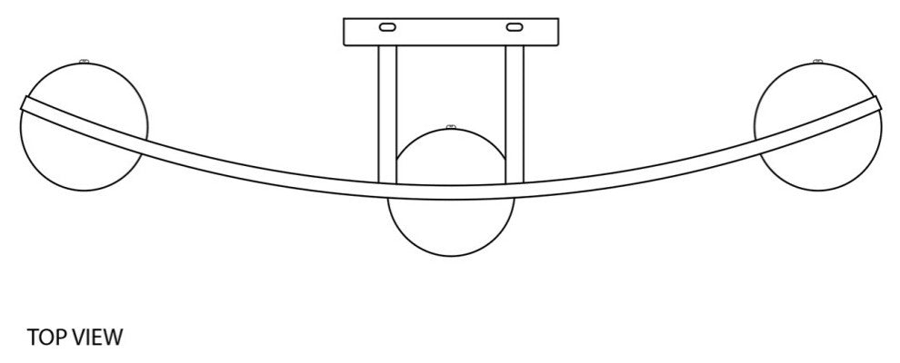 PUCK 3-Light Bath Bar