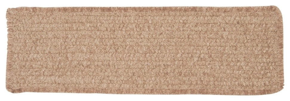 Colonial Mills Stair Tread Simple Chenille Sand Bar Stair Tread