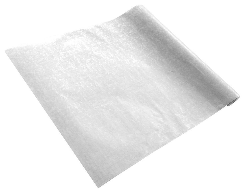 Silver Ripples - Self-Adhesive Embossed Window Film Home Decor(Roll)