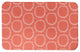 Orange Sun Pattern 24x17 Bath Mat