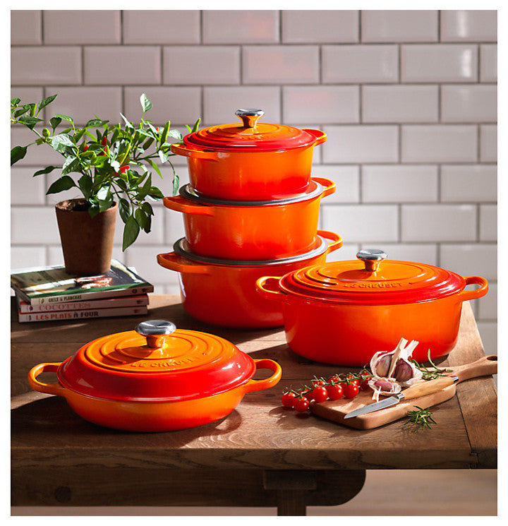 Le Creuset Signature Shallow Casserole, 26 cm, Volcanic