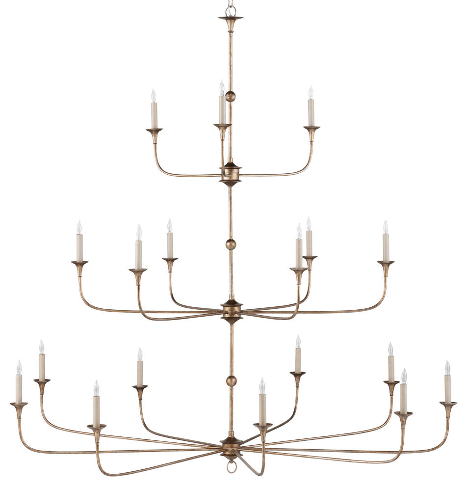 Nottaway Bronze Grande Chandelier