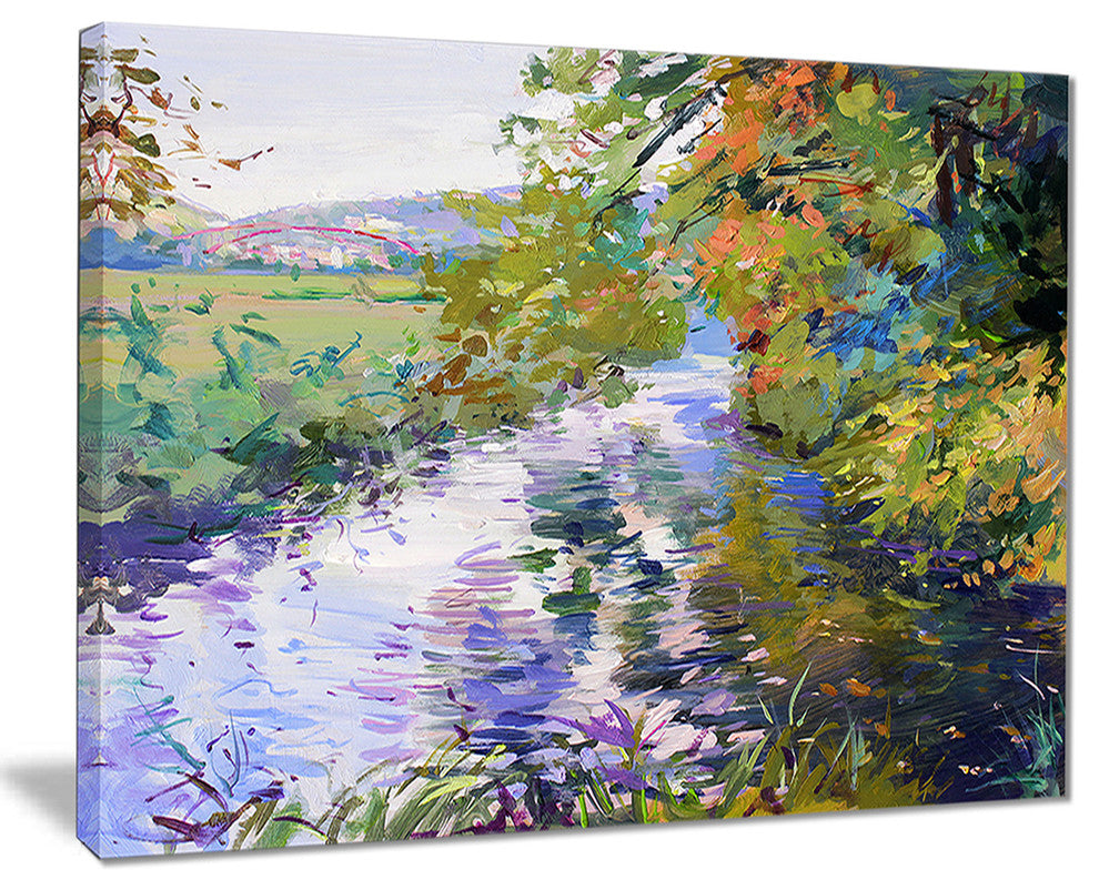 "Fall in Amazing Colors" Canvas Print