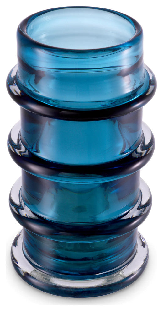 Hand-Blown Glass Vase | Eichholtz Bloom, Blue