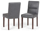Ashford Parson Dining Chair (Set of 2) in Stone Grey