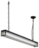 48.5" Long Paloma Golpe Oblong Pendant