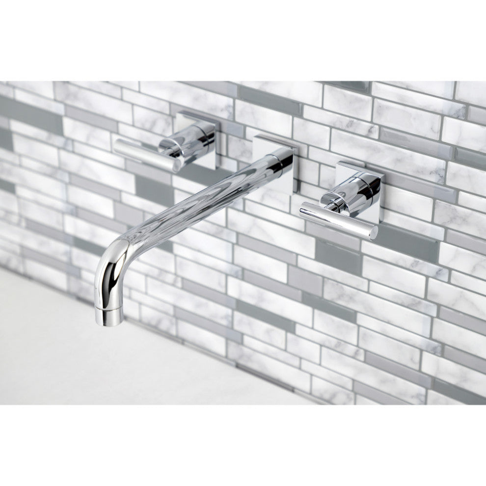 KS6021CML Wall Mount Tub Faucet, Polished Chrome