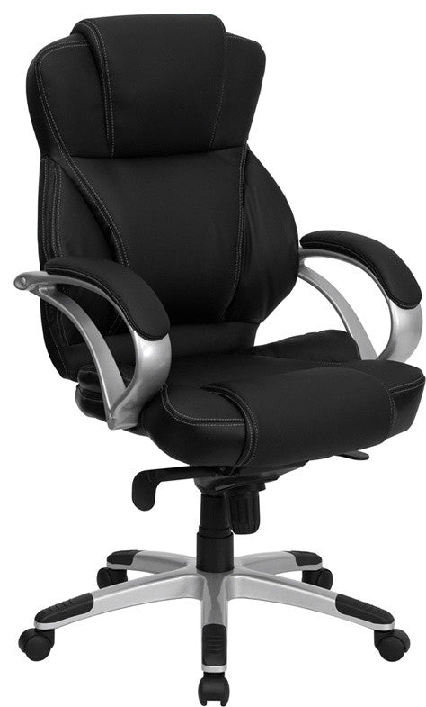 High Back Black LeatherSoft Executive Swivel Ergonomic Office Chair