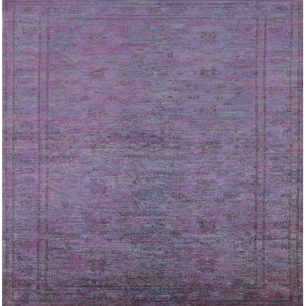 Ahgly Company Indoor Square Mid-Century Modern Area Rugs, 6' Square