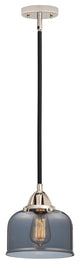 Large Bell Mini Pendant, Black Polished Nickel, Plated Smoke, Plated Smoke