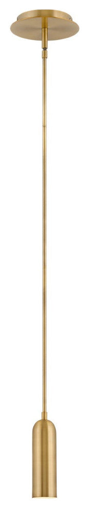 Jax Extra Small LED Pendant in Heritage Brass
