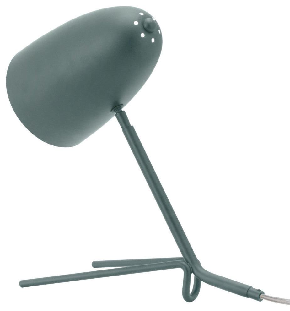 Table Lamp, Steel Metal, Green, Kitchen Lounge Cafe Bistro Lobby Hospitality
