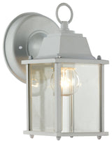 1 Light Coach Lantern, White