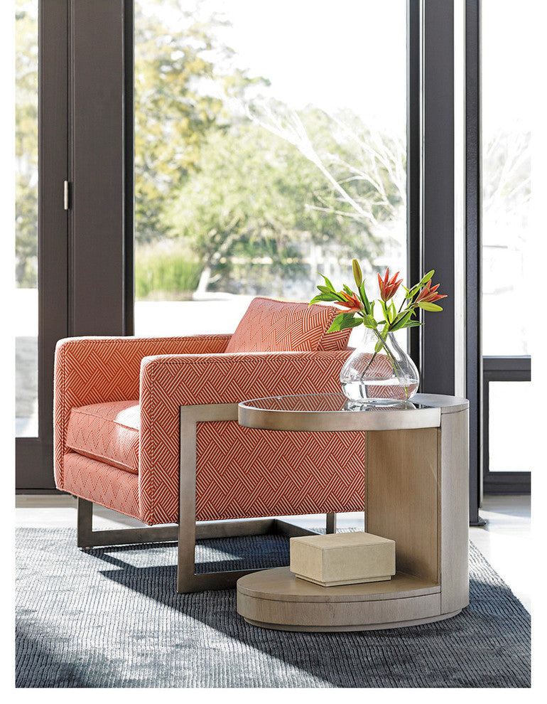 Highball Oval End Table