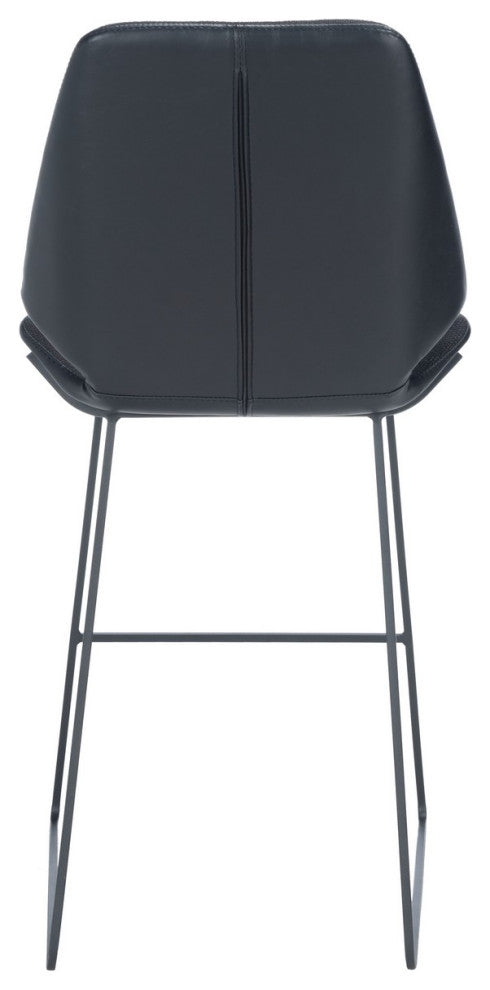 Safavieh Masami Counter Stool, Black/Black