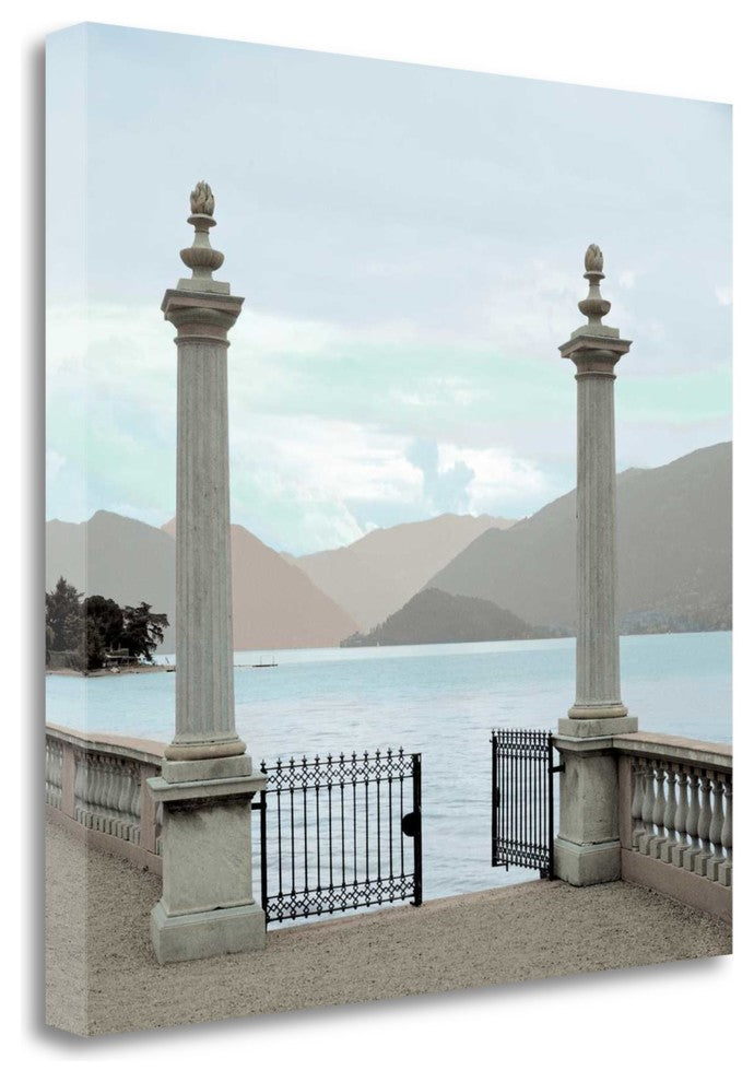"Harbor Garden Gates - 1" By Alan Blaustein, Giclee Print on Gallery Wrap Canvas