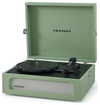 Voyager Bluetooth Vinyl Record Player, Sage