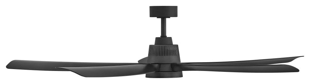 Hinkley Bodin 64" Led Smart Fan, Matte Black