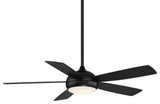 Odyssey 5-Blade Smart Compatible Damp Rated Ceiling Fan 54" Matte Black