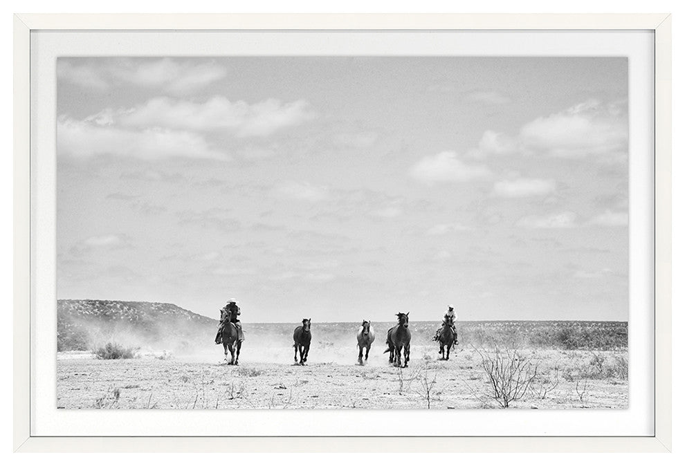 Coming Home Fine Art Print, White, 30"x45"