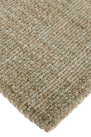 Weave & Wander Siona Space Dyed Flatweave Rug, Green, 9' X 12'