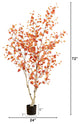 6ft. Autumn Birch Artificial Fall Tree