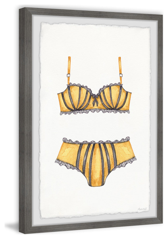 "Wear the Bikini" Framed Painting Print, 16x24
