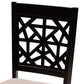 Merit 5-Piece Dining Set, Beige/Dark Brown