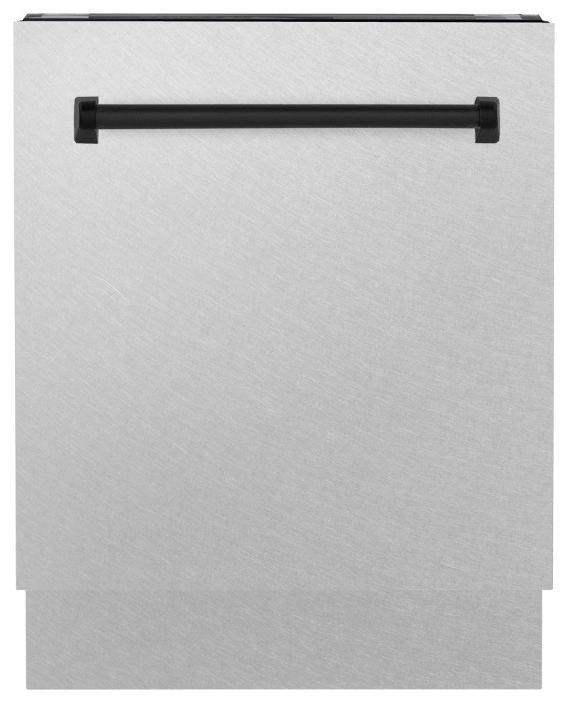 ZLINE 24" Tall Tub Dishwasher, DuraSnow Stainless Steel DWVZ-SN-24-MB