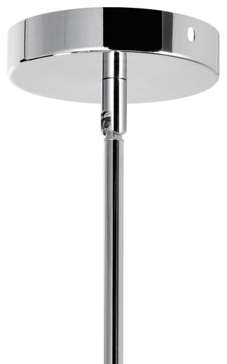 Water Drop 9 Light Drum Shade Chandelier With Chrome Finish