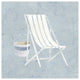 "Serene Seaside II" Digital Paper Print by James Wiens, 42"x42"