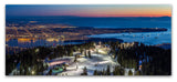 Pierre Leclerc 'Vancouver From Grouse' Canvas Art, 47x20
