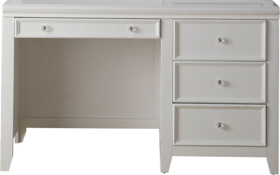 Lacey Desk, White Finish