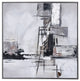 Voguish I Contemporary Hand Painted Textured Framed Canvas
