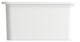 BOCCHI 1359-002-0120 Matte White Fireclay Kitchen Sink w/ Grid and Strainer