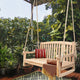 Teak Wood San Jose Double Outdoor Porch Swing, 4'
