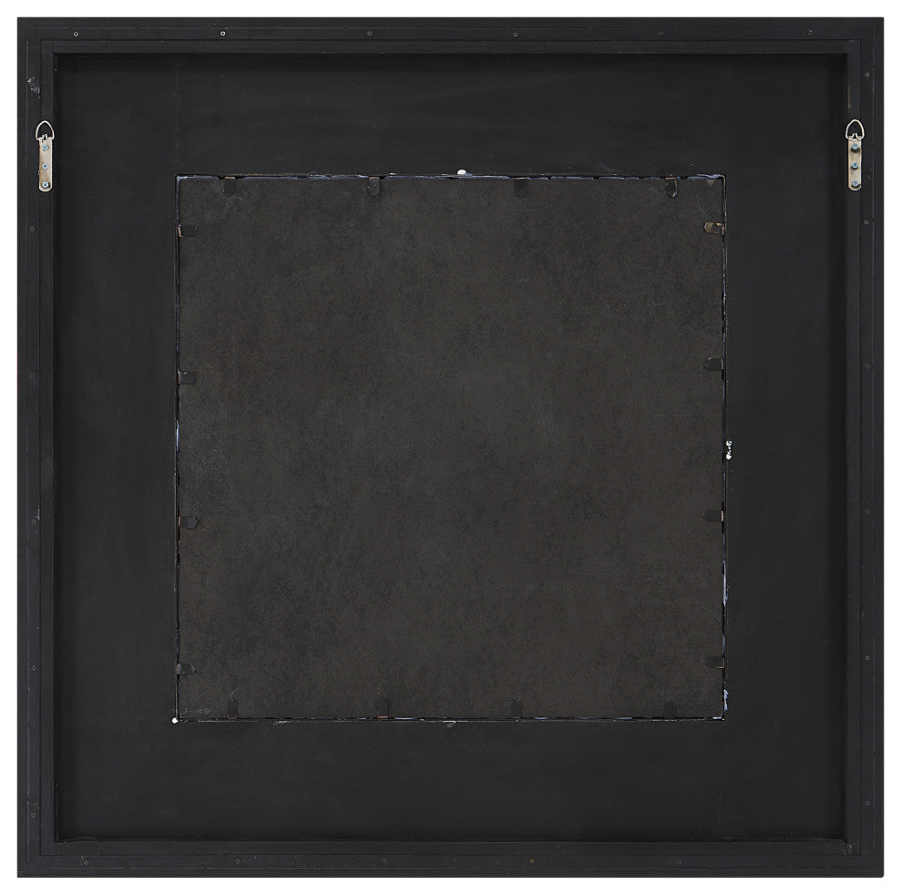 Uttermost 09854 Wharton Whitewashed Square Mirror