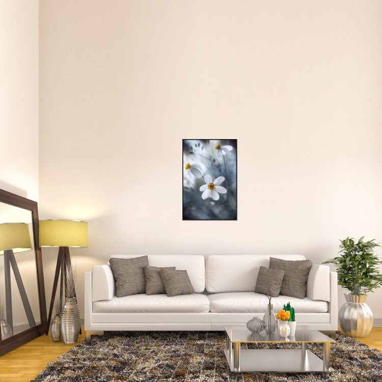 "Cosmos" Framed Canvas Giclee by Mandy Disher, 25x37"