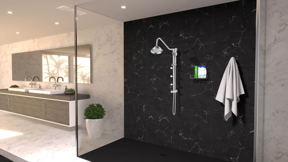 Blue Ocean 39"? Stainless Steel SC5706 Retro-Fit Rain Shower System