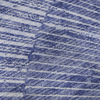Premium Machine Washable Mayfield AMF542 Navy 9' x 12' Rug