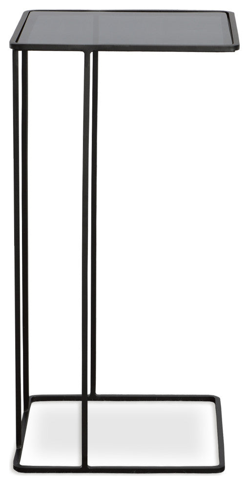Uttermost 22916 Cadmus Black Accent Table