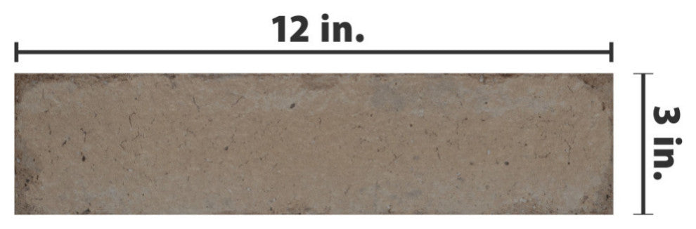 Brickyard Porcelain Floor and Wall Tile Sample