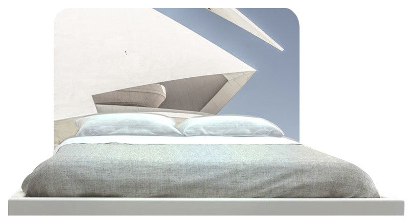 "Modern Building" Headboard