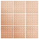 Deny Designs Caroline Okun Chatham Stripes Wood Wall Mural, 3'x3'