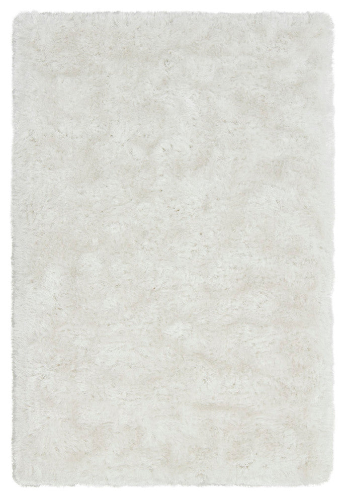 Giulia Contemporary Area Rug, Ivory, 8'6 Square