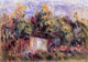 Pierre Auguste Renoir Cottage near Collettes - 18" x 27" Premium Canvas Print
