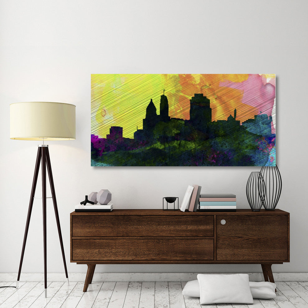 "Cincinnati City Skyline" Fine Art Print